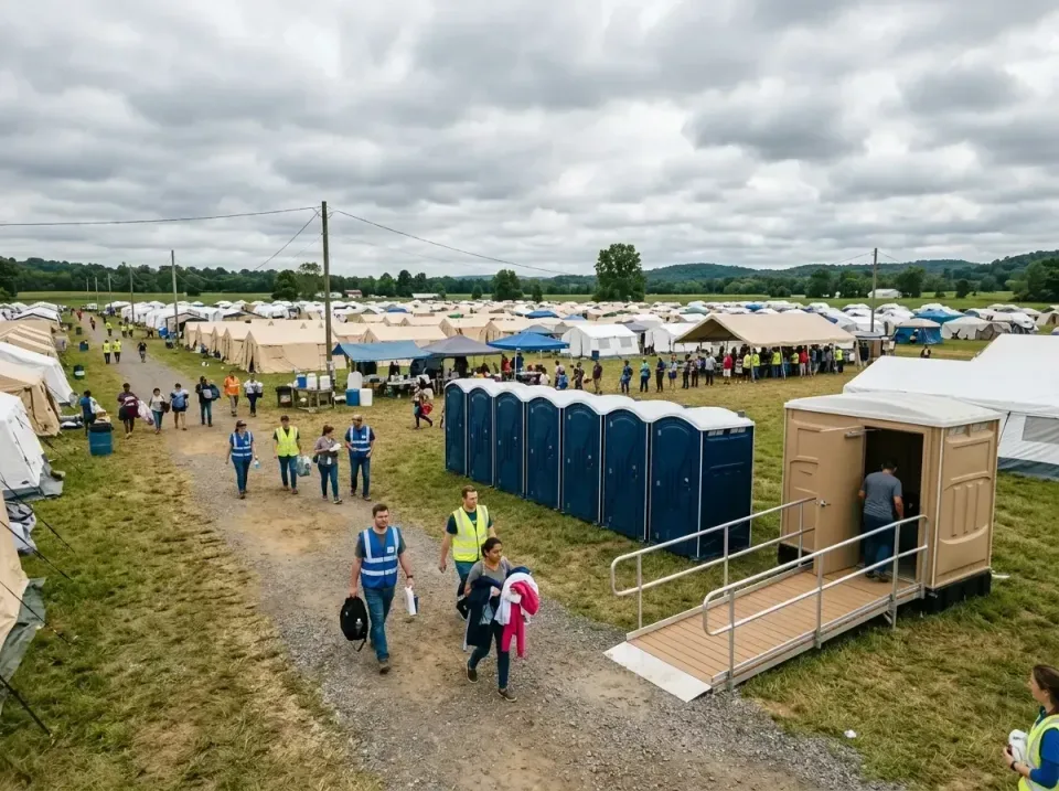 disaster-relief-camp-restrooms-010 — frequently asked questions, Dumpster & Portable Bathrooms Rental in Somerville, TN